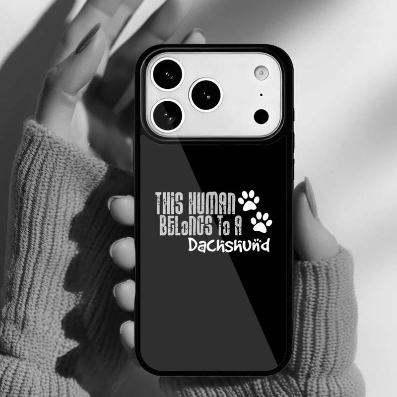 Dachshund Dog Ballon Phone Case for iPhone 17 16 15 14 13 Pro Max Back Cover for 12 11 Pro Coque