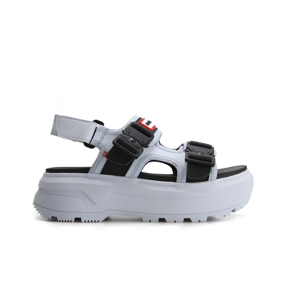 Hunter [Women] City Rebel Neo Leather Buckle Sandals - Festi Sky/Black Ufd3109Leafsl