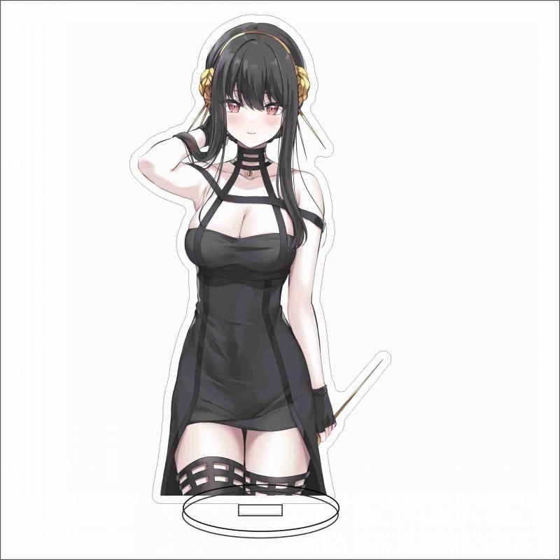 15CM SPY×FAMILY Anime Figure Yor Forger Cosplay Sexy Style Acrylic Stands Model Tabletop Decor Props Standing Sign Fans
