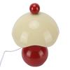 Table Lamp Eggshell Shape 3 Color Temperatures Stepless Dimmable Bedside Lamp with Ceramic Base Glass Shade for Reading Working