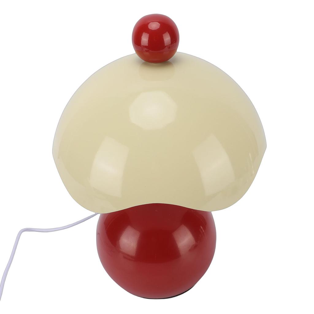 Table Lamp Eggshell Shape 3 Color Temperatures Stepless Dimmable Bedside Lamp with Ceramic Base Glass Shade for Reading Working