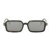 Fendi Logo Acetate Square Sunglasses Unisex Sunglasses Tortoiseshell FE40174F_52C