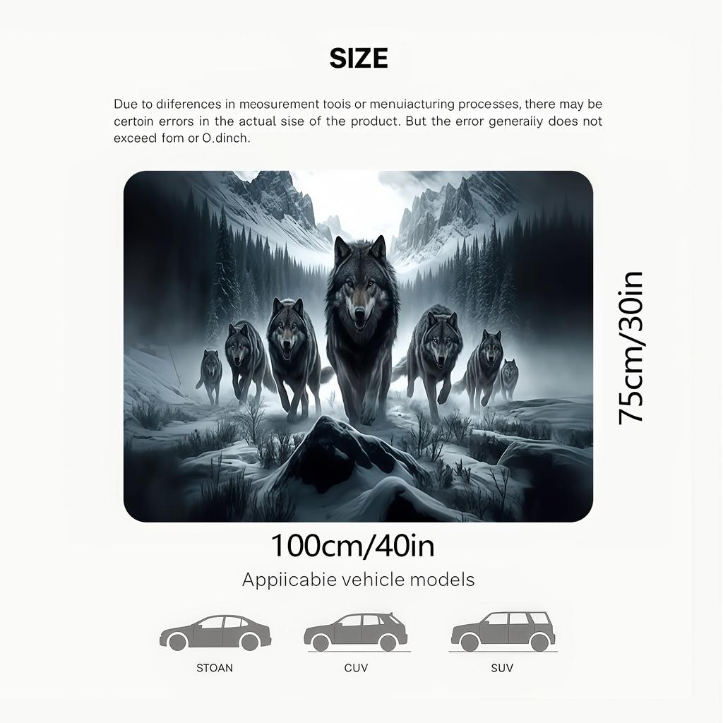 1Pcs Stylish Universal Car Trunk Mat with Anti Slip Cargo Liner Waterproof Rear Storage Protector Floor Mat for SUV Sedan Vehicl