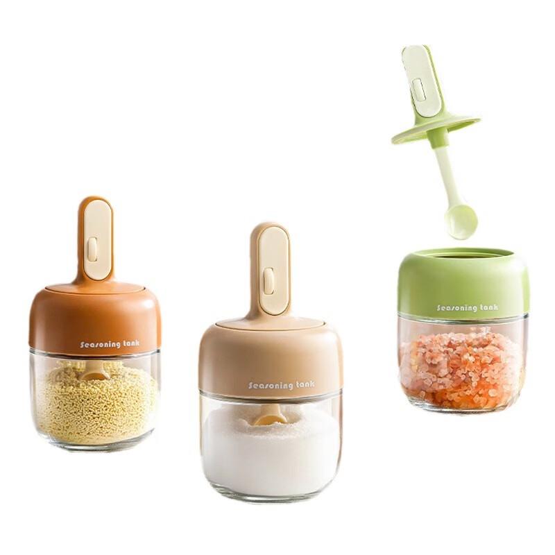 Стеклянная герметичная банка для специй Jingboli