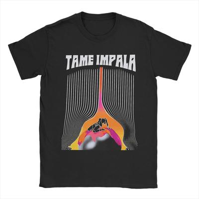Tame Impala rock Metal Band Printed T Shirt for Men Women  Cotton  Tee Shirt Clothing