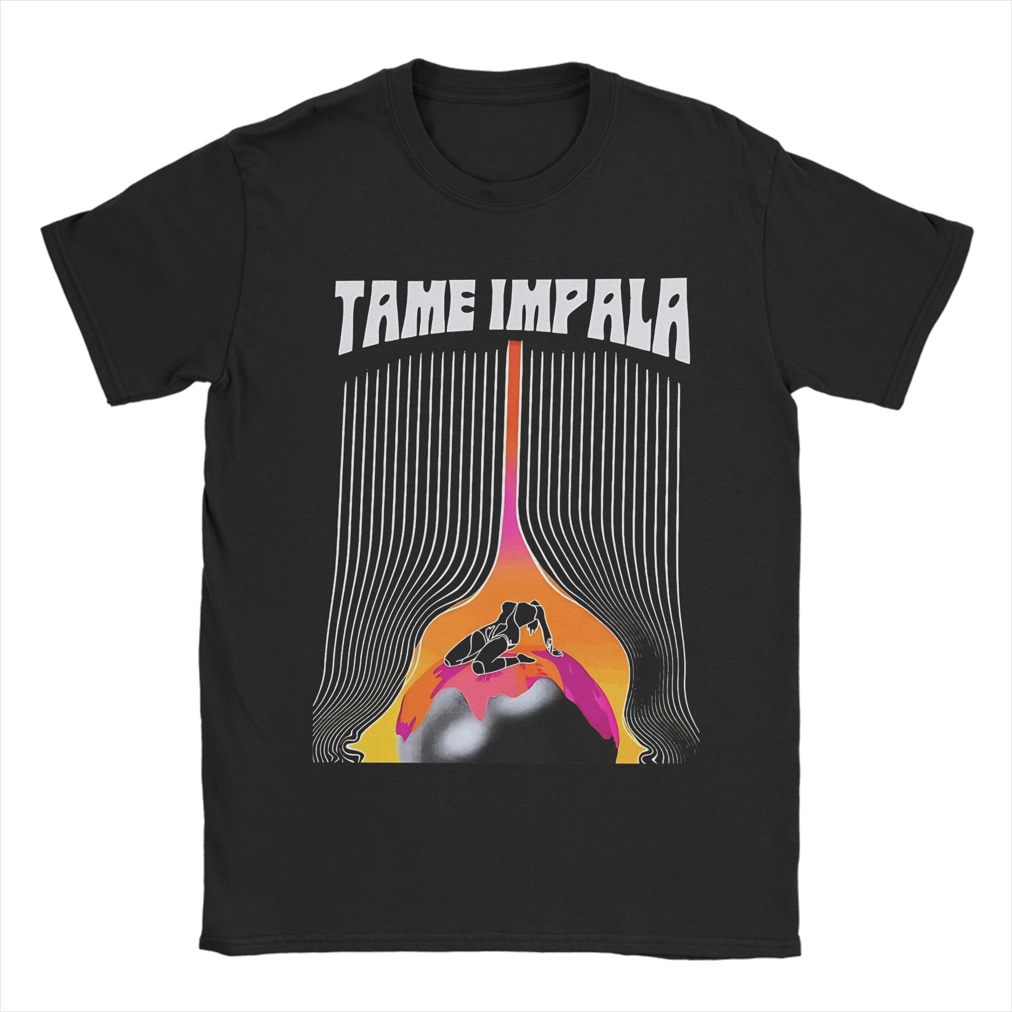 

Футболка рок-метал группы Tame Impala для мужчин и женщин, новинка, хлопковая одежда S