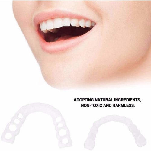 6 Sets of Dentures, Cosmetic Teeth To Cover the Top Row of a Set of White Teeth, Cosmetic Teeth, Upper and Lower Veneers