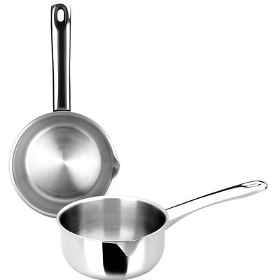 Garnek nierdzewny - Essentiel - 10 cm - 0,40 litra - Wszystkie rodzaje kuchenek - Wylewka