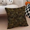 Chinese icecrack pattern with plum blossom Cushion Cover Throw Pillow Cover Hidden Button Durable Polyester Chair Cushion