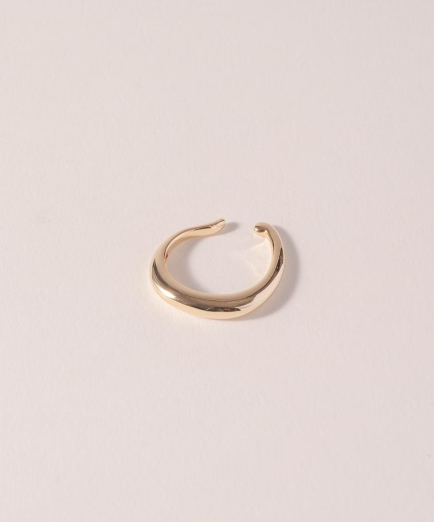 Novice Tokyo Drop Hang Ear Cuff / Gold