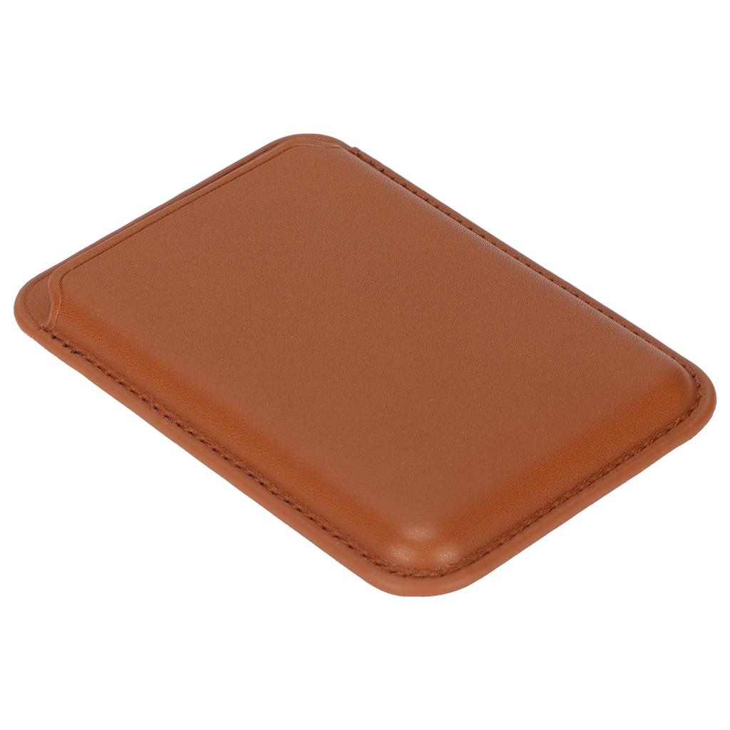 Magnetic Wallet PU Leather Holds Up To 2 Cards Cell Phone Card Holder for Most of Smart Phones