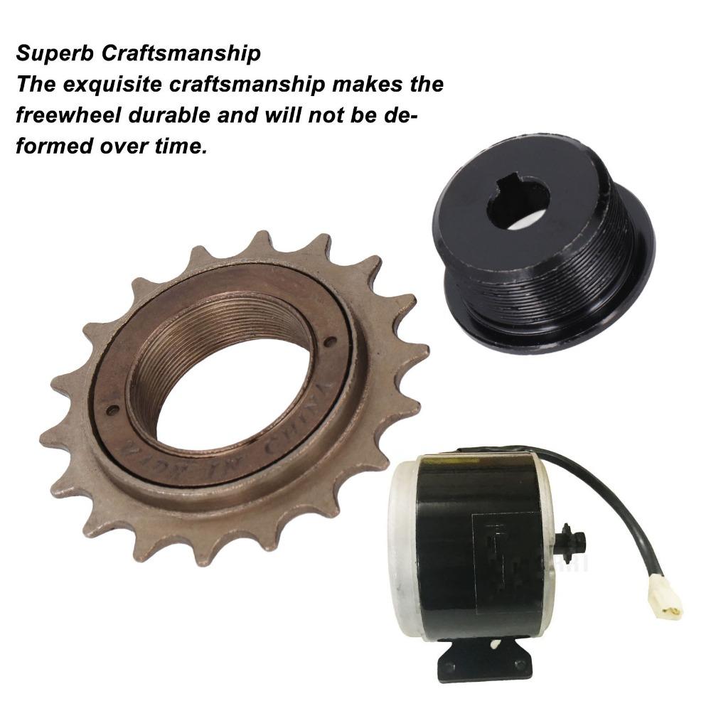 Carbon Steel Freewheel Adapter Kit for MY1016Z/MY1016/MY1018/MY1020 Motor for Motor