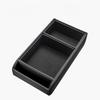 Car Armrest Box Organizer Storage Box Premium Sense with Tissue Box Cup Holder Cell Phone Center Armrest Booster Pad