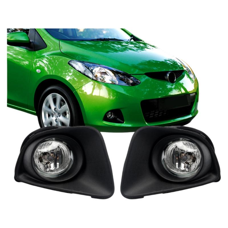 Mazda Demio 07-09 Передний бампер Противотуманная фара