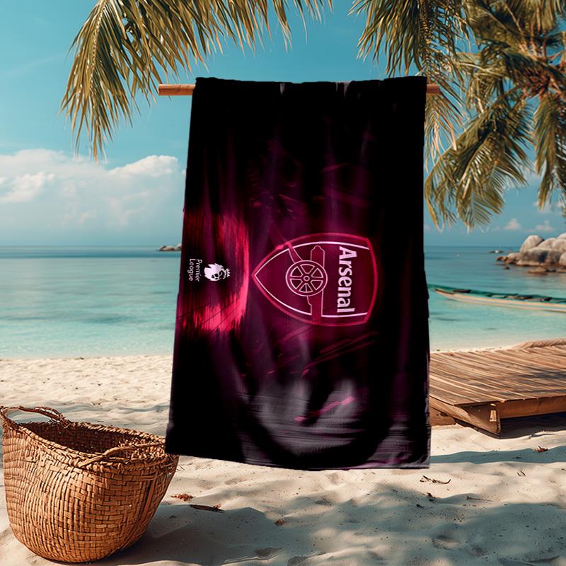 1PC Arsenal Celebration Moment Beach Towel - Soft, Absorbent Microfiber, Lightweight, Ideal for The Beach, Parties, Travel, Camping fan gifts