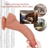 Liquid Silicone Material Simulation Penis Small Head Thick Body Adult Sex Toys