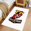 Isle Man Tt Floor Rug Office Rug Design for Outdoor Living Rooms Entryway Foyer Anti-slip Rug Anime Office Decor Perfect Birthday/Christmas Gift Idea