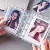 3 Inches Acrylic Photo Album Transparent Card Holder Idol Picture Protector  Student