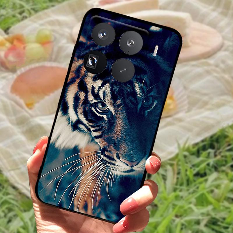 Hülle Für Xiaomi 15 Pro Silikon TPU Handy Stoßfest Weicher Bumper Schutzhülle Für Xiaomi Mi 15 Pro Coque 2410DPN6CC Schutzhüllen