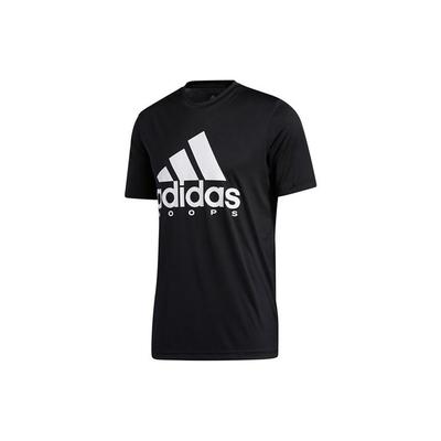 T Shirts Men's Black Crew Neck Moderate Straight Fit GN7265