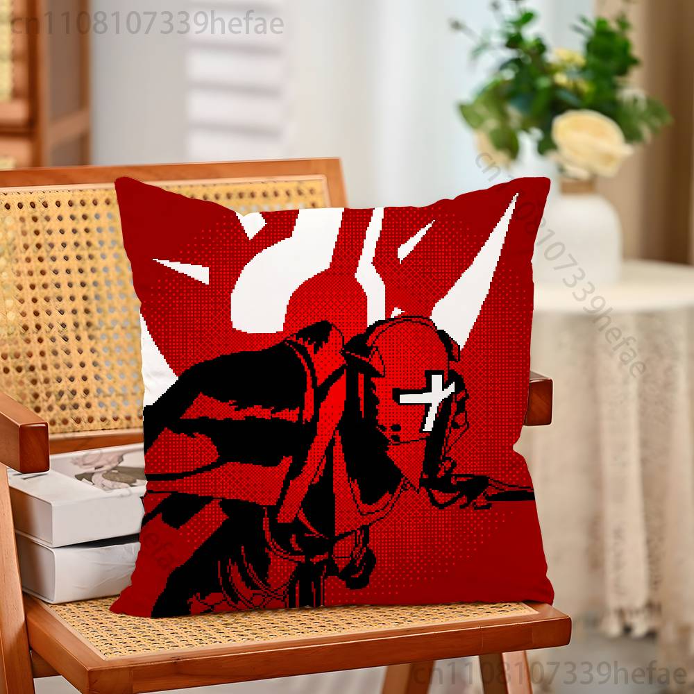 Game UUltrakill Print Polyester Pillow Case for Valentine gift Home Sofa Cushion Cover Decoration Custom