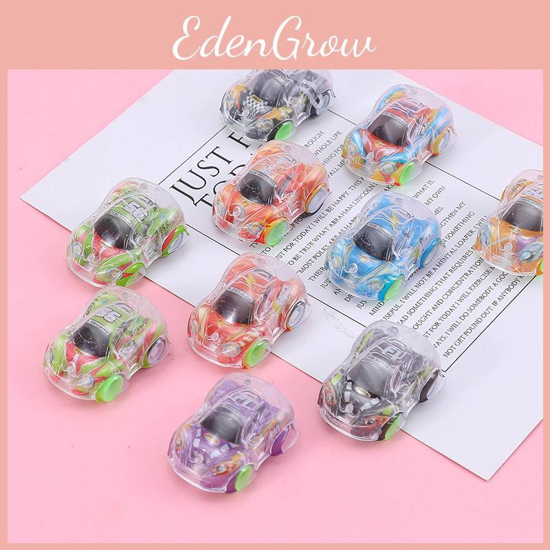 Mini Simulation Inertial Transparent Graffiti Car Model Children Toy For Play