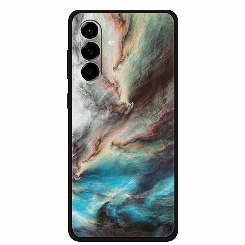 For Samsung Galaxy A57 Case Silicone TPU Soft Funda for Samsung Galaxy A37 Samsung A57 5G Gradient Marble Phone Case Back Cover
