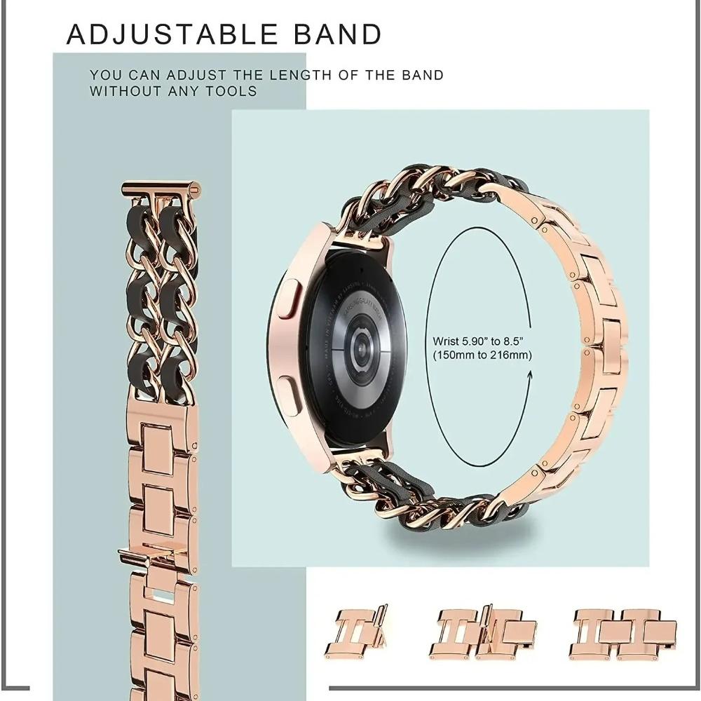 Stainless Steel Metal Strap for Samsung Galaxy Watch 8 40mm 44mm Classic 46mm Wristband for Samsung Galaxy Watch Ultra 2026 Belt
