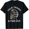 Summer Round Neck 3D Cute Funny Raccoon Graphic Print Top Fashionable Casual Short Sleeved Men's T-shirts