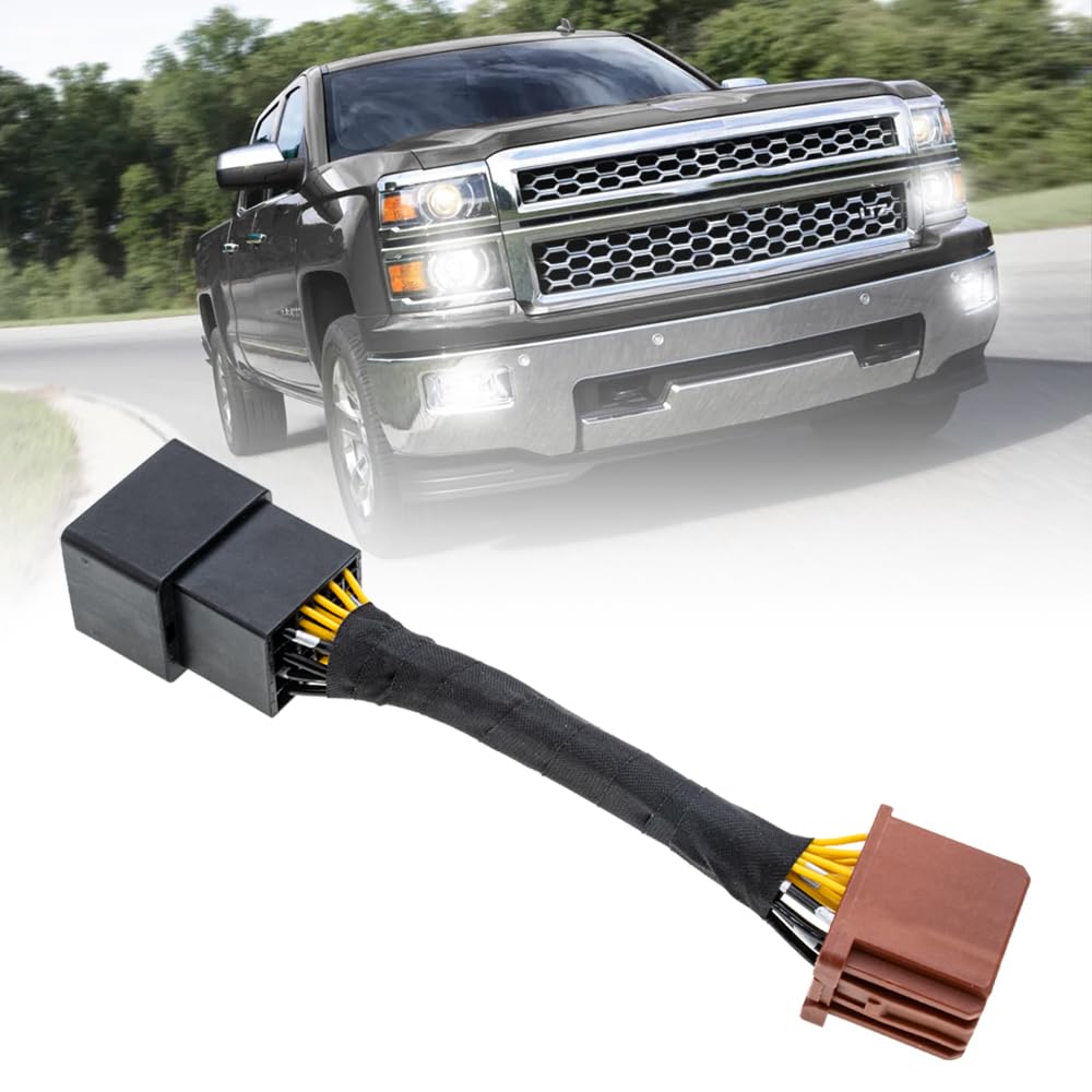 

All Lights Mod 6 High Mod for 2015-2023 Chevy Tahoe Silverado 1500 Equinox Suburban, GMC Yukon Sierra 2500HD Terrain Buick Envision Fog Low Beams on