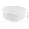 3L Compact Space Saving Steamer Basket Heat Cold Resistant Steaming Rack for Dumplings Dim Sum Vegetables Rice Cooker Insert