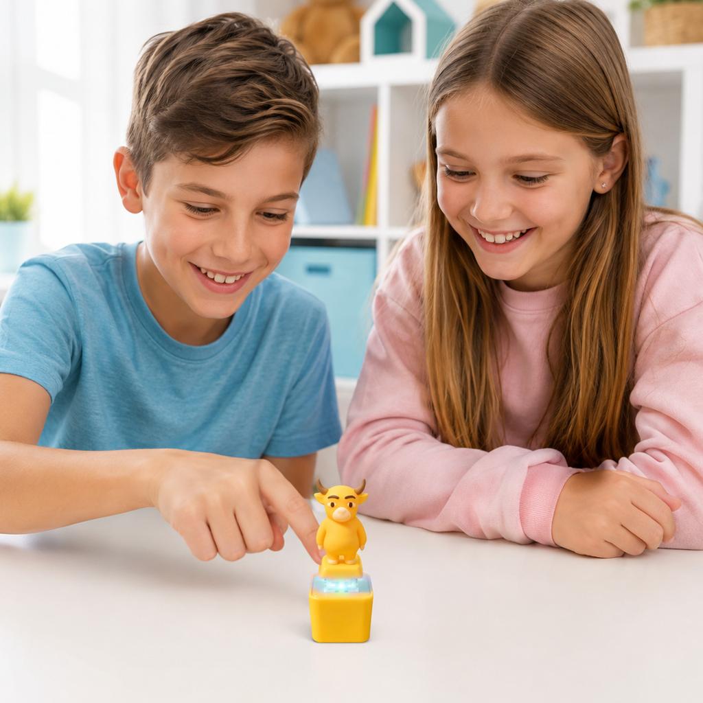 Mooing Cow Sound Button Stress Toy for Kids and Adults