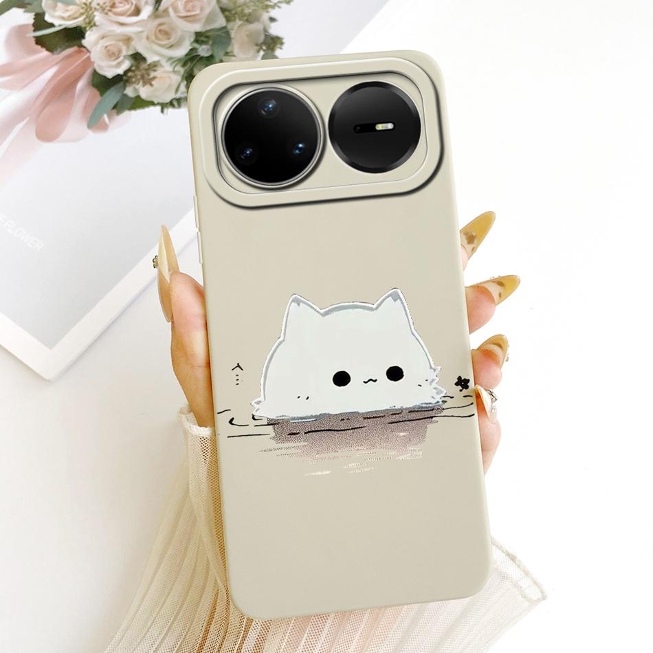 For Huawei Nova 15 Pro 15 15Ultra 2026 Cute Cat Flower Cartoon Phone Case For Huawei Nova15 15Pro Soft Silicone Covers Bumpers