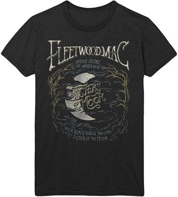 Fleetwood Mac T Shirt Sisters of The Moon Official Mens Black Size L