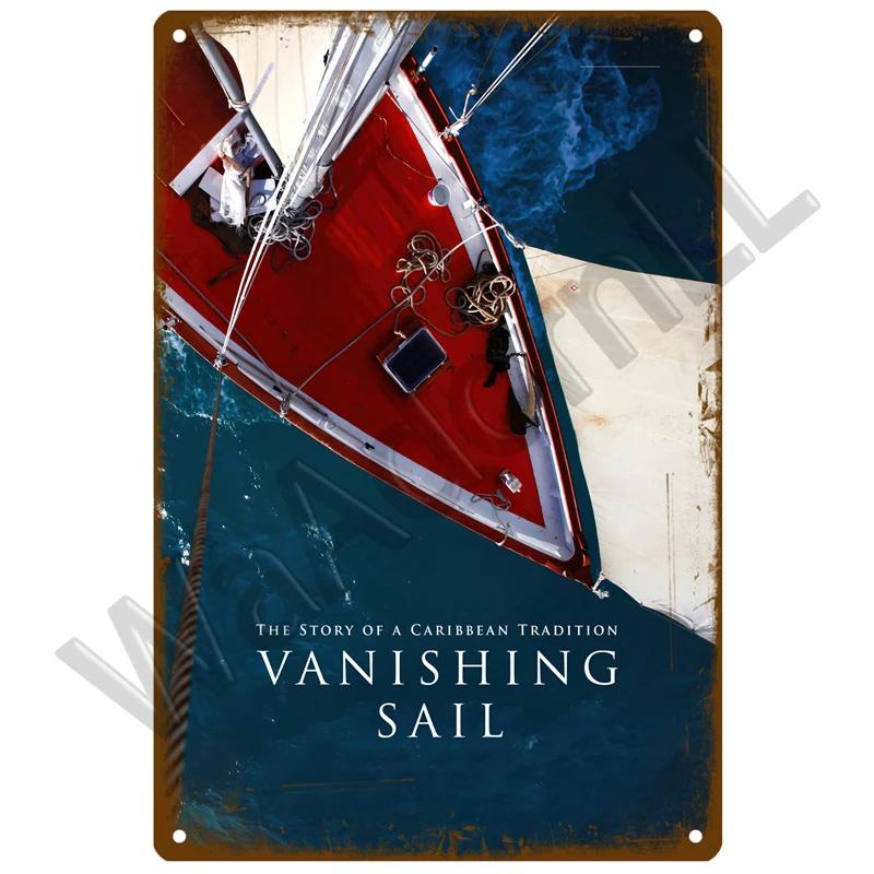 Beach Tin Sign Plaque Metal Summer Sign Metal Plate Wall Decor For Beach Bar House Surf Club Decorative Iron Painting Poster