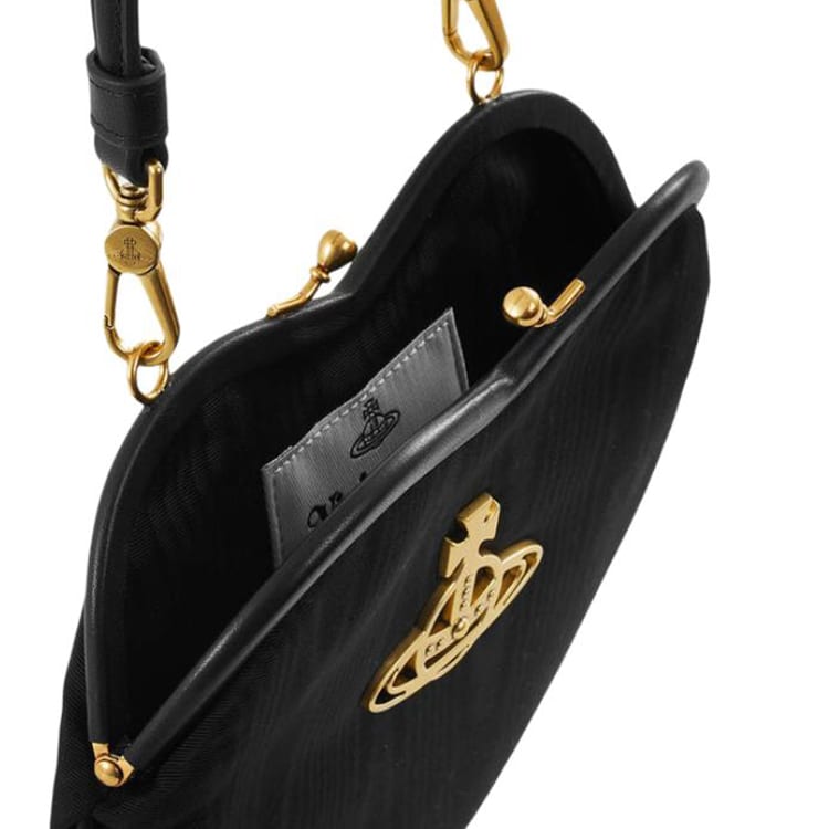 Vivienne Westwood Vivienne Westwood Viscose Shoulder Bag, Crossbody Bag, Handbag Women's Black 4304006NUW00SSN201
