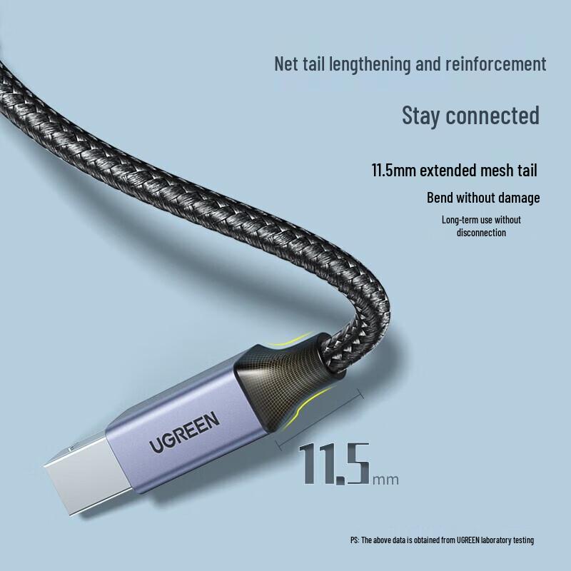 Ugreen USB 2.0 A auf B Druckerkabel