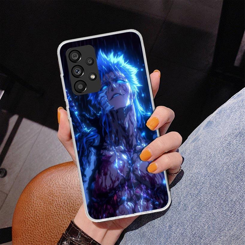 Grimmjow 6 Bleach Phone Case For Samsung Galaxy A52 A32 A22 A12 A51 A31 A50S A30S A20S A10S Note 20 Ultra 10 Plus S10 A72 A71 Ga