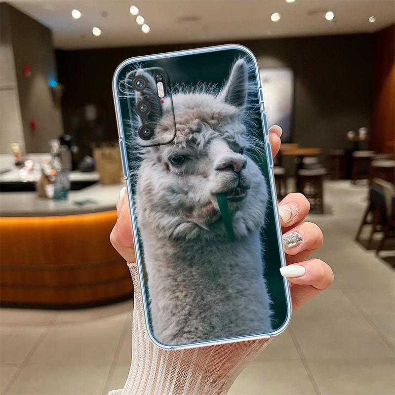 

NH5 Alpaca Transparent Phone Case for Motorola Moto G7 G8 G9 G84 G85 G73 G24 G15 Z2 Play Power Plus Motorola Moto G9 (India)
