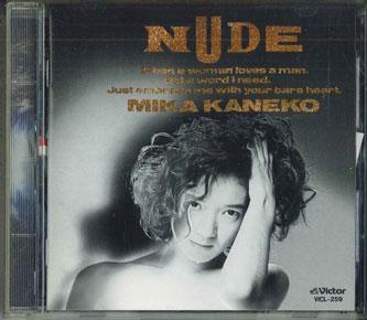 

CD MIKA KANEKO - Nude VICL259PROMO VICTOR 1991 Japan Obi Rock Used