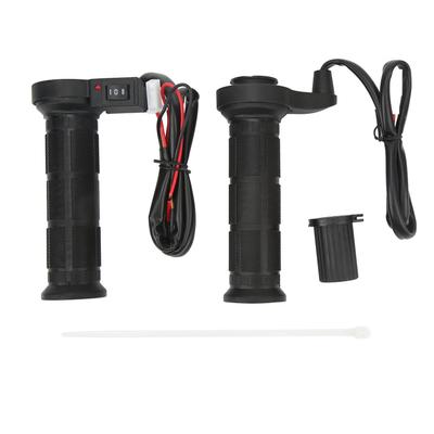 Ein Paar Motorrad Heizgriffe Nylon und TPU Motorrad Heizlenkergriffe zum Nachrüsten