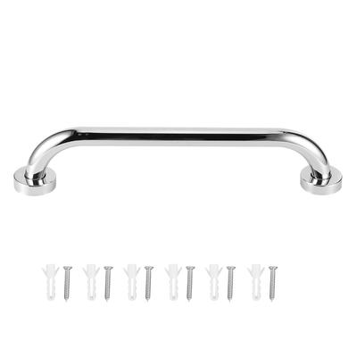 42.5cm Stainless Steel Bathtub Hand Bar Handle Armrest Accessories for Elderly Children Safety