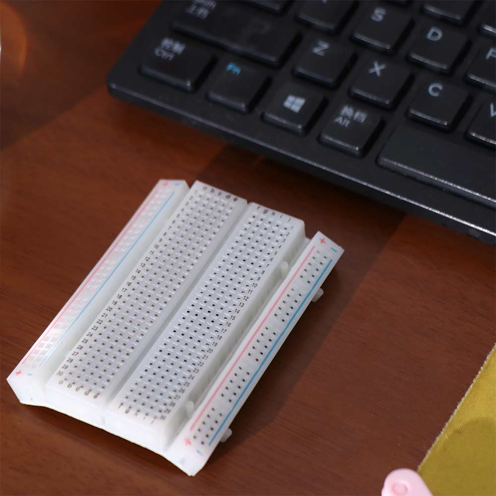 400 Tie Points Protoboard Jumper Wires Bread Board Test Board PCB Breadboard  Circuit Development