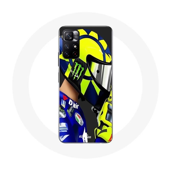 Coque - Valentino Rossi - Xiaomi Redmi Note 11s 5G - Souple - Blanc - Motif Champion Motogp
