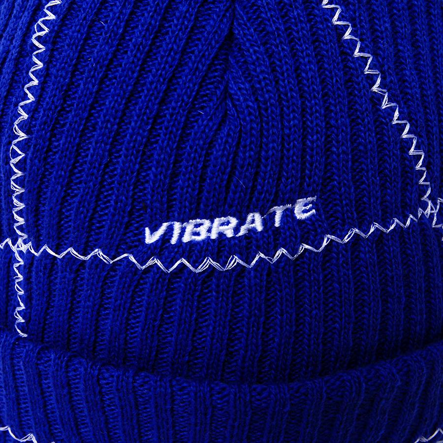 VIBRATE Stitch Beanie (Blue)