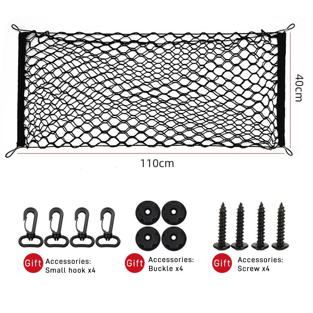 

Pickup truck mesh bag, off-road vehicle, SUV trunk mesh bag, three compartment luggage net, 3 basket three-dimensional mesh bag