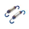 Sprężyny rury wydechowej ze stali nierdzewnej Tytanowe tłumiki Kolorowy łącznik rury wydechowej Podwójne haczyki Sprężyna motocyklowa
