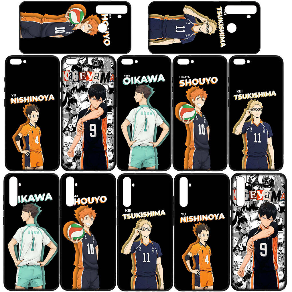 for Motorola Moto Edge 70 60 50 G54 G86 Samsung Galaxy S25 iPhone 17 16 15 Xiaomi Redmi Note 14 13 Pro Max Phone Case Anime Haikyuu Hinata Shoyo Cover