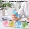 Moldable SquishyCoconut Oil Squeeze Toy Moldable Stress Ball SquishyToy Slow Rising Decompression Sensory Toy For Adult