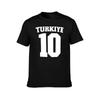 Turkey 10 Türkiye TShirt t shirt man casual man t shirt heavy cotton TShirt